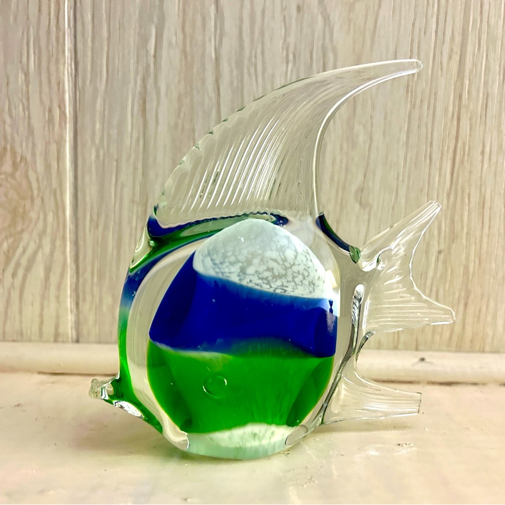 Glass Fish Decor